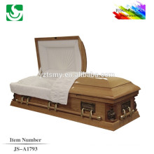 High-level solid wooden American decorative wooden caskets